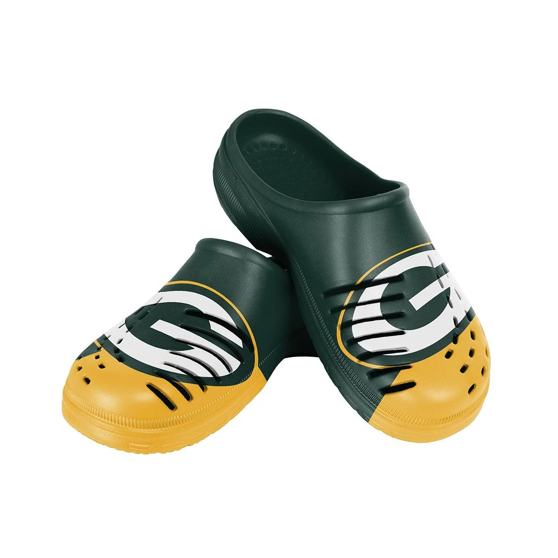 Packers Youth Big Logo Clog 4 Packers Youth Big Logo Clog - Image 2
