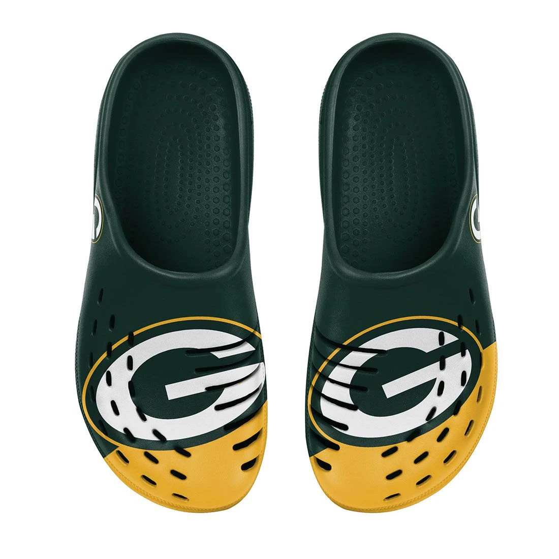 Packers Youth Big Logo Clog 13 Packers Youth Big Logo Clog - Image 11