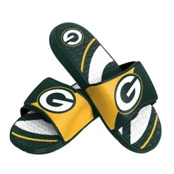 Packers Youth Logo Gel Slide -blazerathletic shop 1405163128 20 13 a 2500qalxsyfqhf