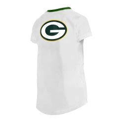 Packers New Era Girls Pennant Ringer T-Shirt -blazerathletic shop 1503510122 61 13 c 2500qkxbyulxzm