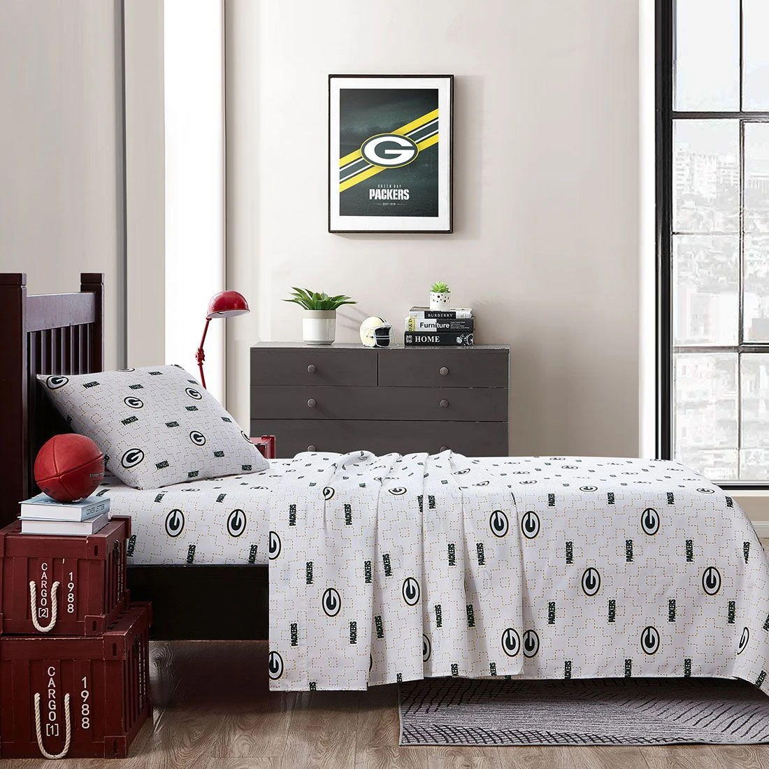 Packers Scatter Sheet Set 10 Packers Scatter Sheet Set - Image 8