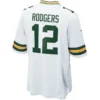 #12 Aaron Rodgers Away Nike Game Jersey
