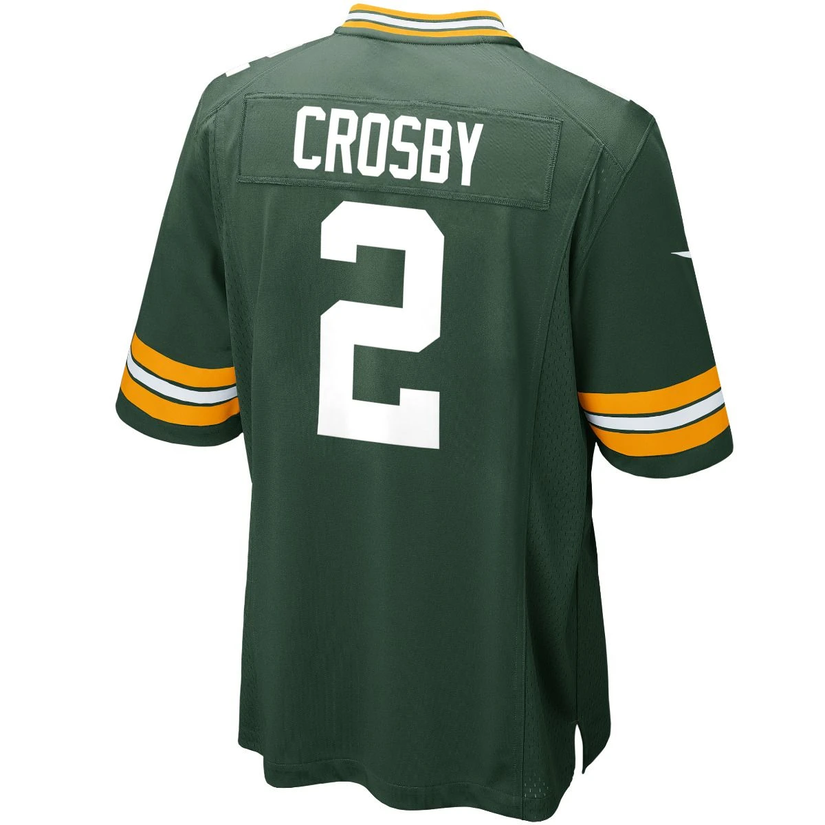 #2 Mason Crosby Nike Home Game Jersey 7 #2 Mason Crosby Nike Home Game Jersey - Image 5