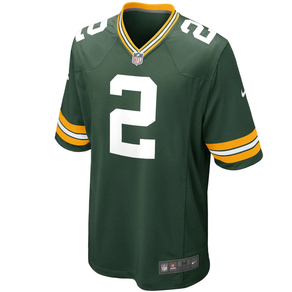 #2 Mason Crosby Nike Home Game Jersey 6 #2 Mason Crosby Nike Home Game Jersey - Image 4