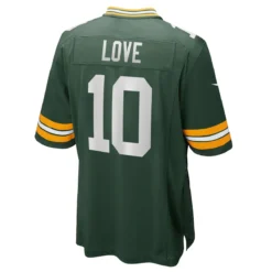 #10 Jordan Love Nike Home Game Jersey