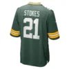 #21 Eric Stokes Nike Home Game Jersey -blazerathletic shop 2102710121 92 13 a 2500emgcmsaovp