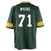 #71 Josh Myers Nike Home Game Jersey -blazerathletic shop 2102710122 92 13 2500jrzmnqkwer