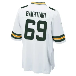 #69 David Bakhtiari Away Nike Game Jersey -blazerathletic shop 2102710134 61 13 2500ezoetikocd