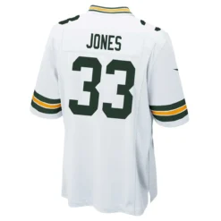 #33 Aaron Jones Away Nike Game Jersey -blazerathletic shop 2102710136 61 13 2500 1oflbvmyfom
