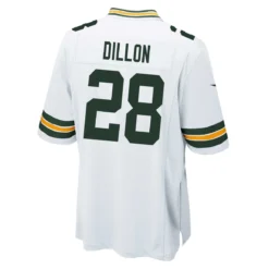 #28 A.J.Dillon Away Nike Game Jersey -blazerathletic shop 2102710141 61 13 2500plirvmqmst