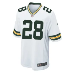 #28 A.J.Dillon Away Nike Game Jersey -blazerathletic shop 2102710141 61 13 a 2500sbpubmmvca