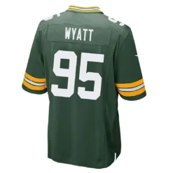 #95 Devonte Wyatt Nike Home Game Jersey
