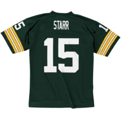 #15 Starr Mitchell & Ness 1969 Replica Jersey -blazerathletic shop 2103298021 18 13 2500hetmrpftvu