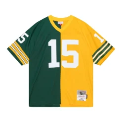 #15 Bart Starr Mitchell & Ness Split Legacy Jersey -blazerathletic shop 2103298038 20 13 a 2500uarikdhcdx