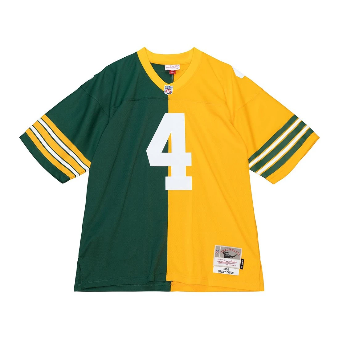 #4 Favre Mitchell & Ness Split Legacy Jersey 28 #4 Favre Mitchell & Ness Split Legacy Jersey - Image 26