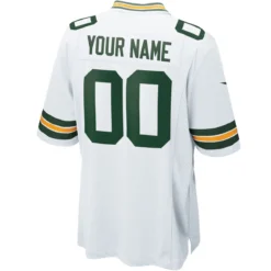 Packers Nike Custom Away Game Jersey -blazerathletic shop 2107710101 61 13 2500 4
