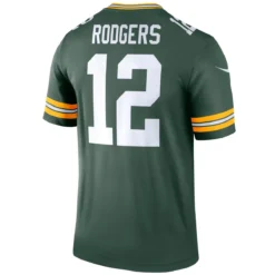 #12 Aaron Rodgers Nike Home Legend Jersey