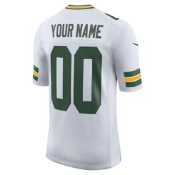Packers Nike Custom Away Limited Jersey