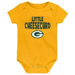 Packers Infant Cheesecurd Bodysuit -blazerathletic shop 3005176044 14 13 2500wctwbvimgn