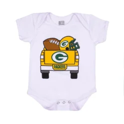 Packers Newborn Custom Tailgate Truck Bodysuit -blazerathletic shop 3005176049 61 13 a 2500wscnluopal