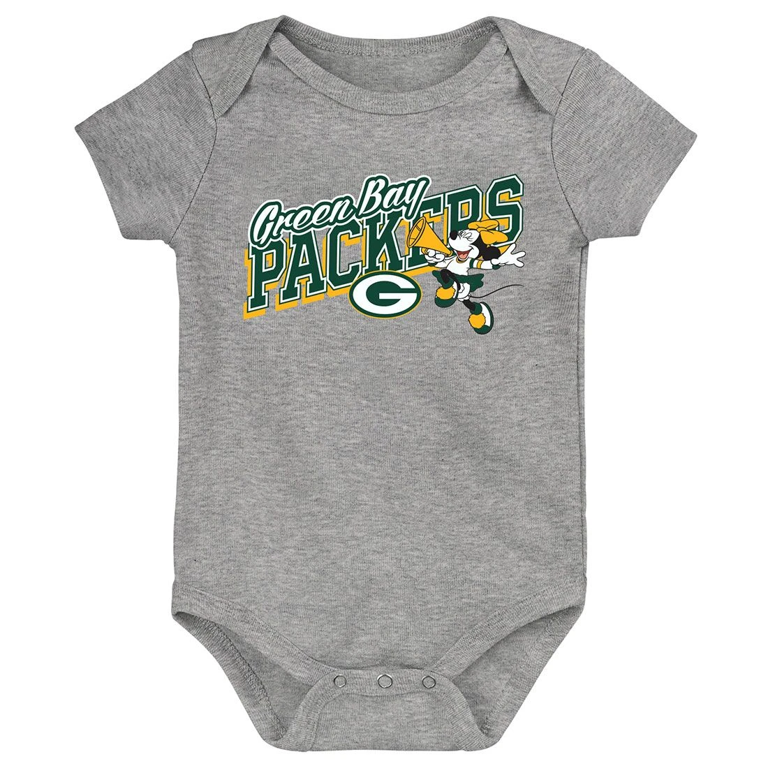 Packers Newborn Team Love Minnie Mouse Bodysuit 5 Packers Newborn Team Love Minnie Mouse Bodysuit - Image 3