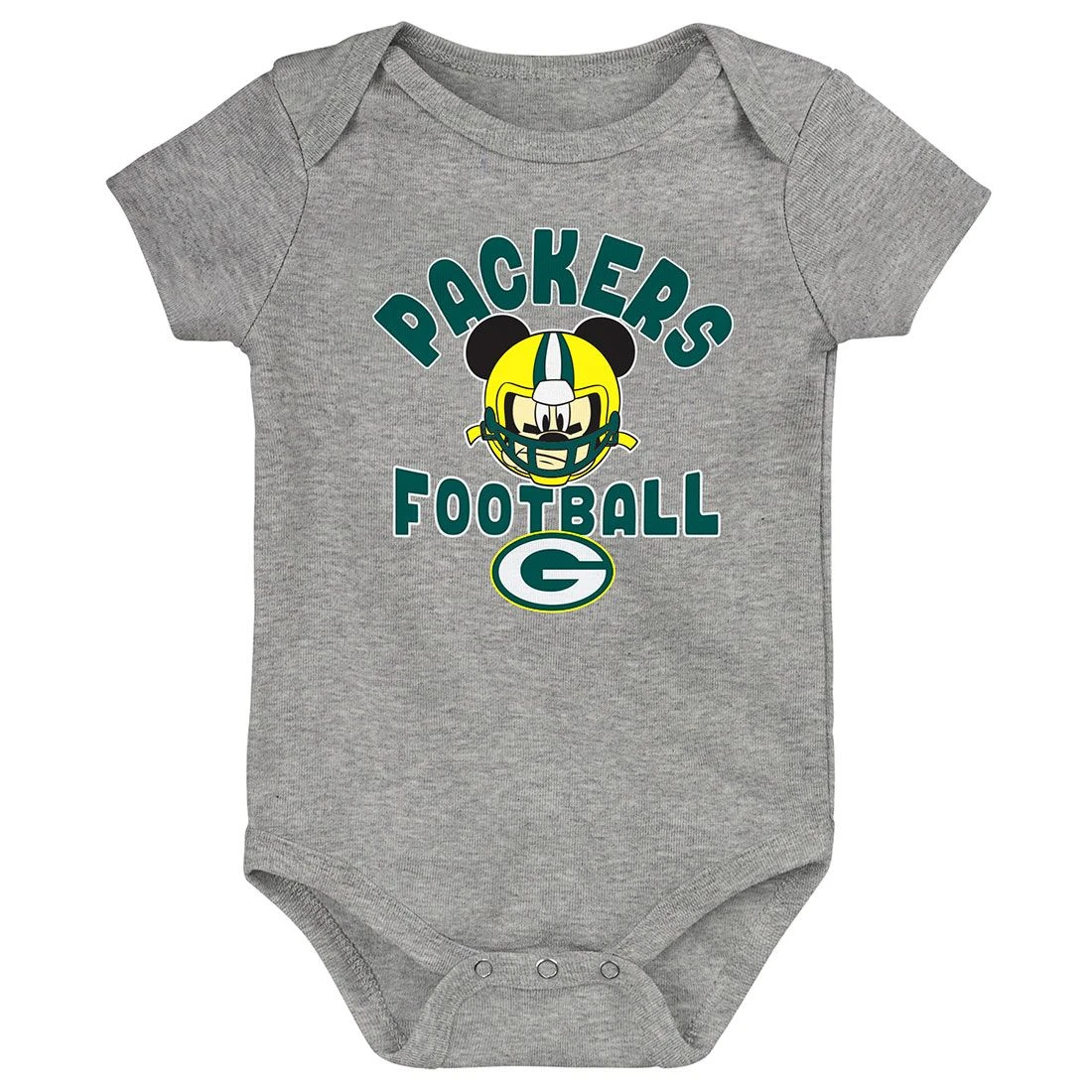 Packers Newborn Lil Champ Mickey Mouse Bodysuit 3 Packers Newborn Lil Champ Mickey Mouse Bodysuit