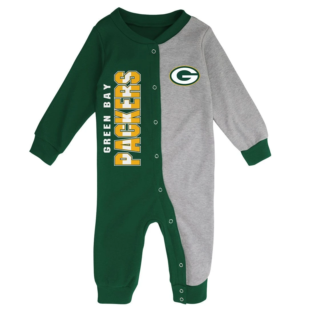 Packers Newborn Half Time Coverall 3 Packers Newborn Half Time Coverall