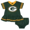 Packers Infant Gerber Dress & Diaper Cover Set -blazerathletic shop 3008495107 18 13 2500hchkvepeni