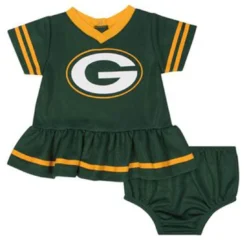 Packers Infant Gerber Dress & Diaper Cover Set -blazerathletic shop 3008495107 18 13 2500sdgttmjkrv