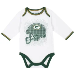 Packers Infant Gerber Helmet 3-Piece Bodysuit Set -blazerathletic shop 3008495108 88 13 a 2500armrvrbxrd