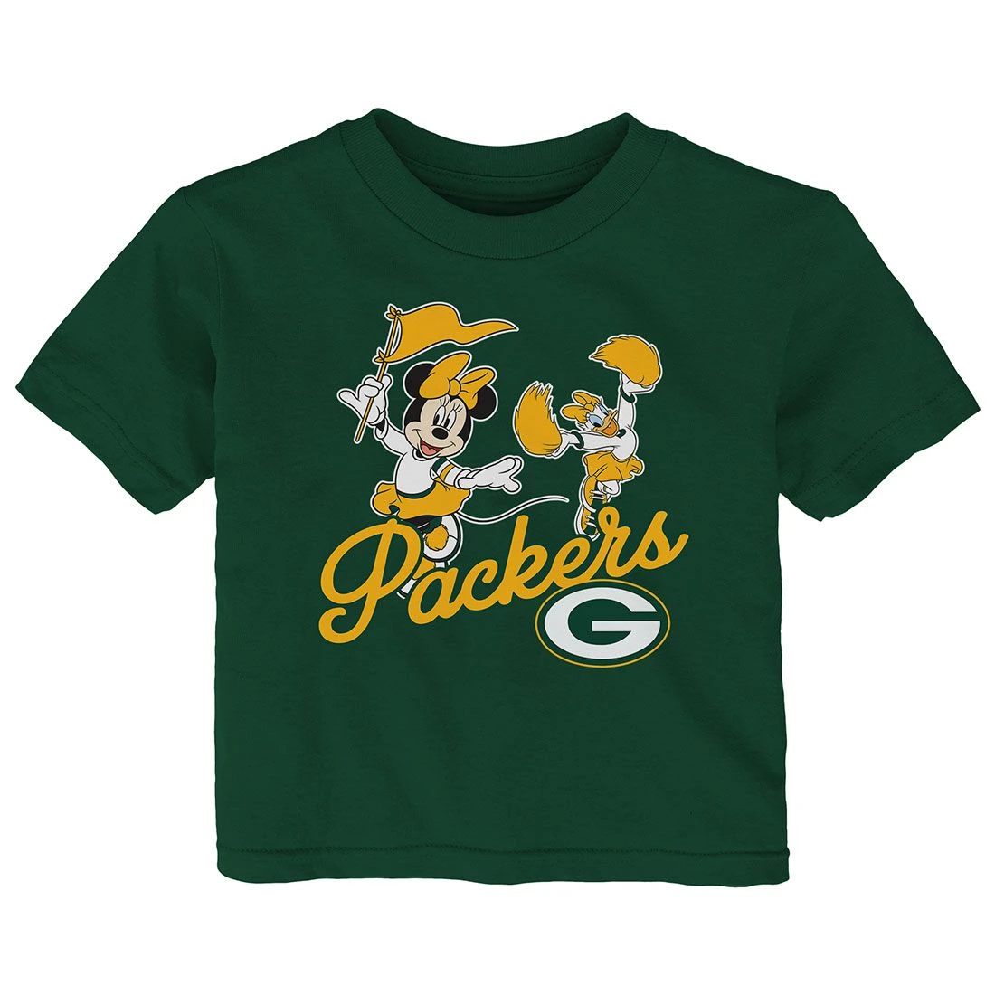 Packers Infant Cheer Squad Minnie Mouse T-Shirt 4 Packers Infant Cheer Squad Minnie Mouse T-Shirt - Image 2