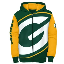 Packers Pre-School Poster Board Full Zip Hoodie