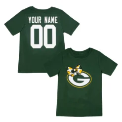 Packers Pre-School Girls Custom Bow T-Shirt
