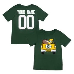 Packers Pre-School Custom Tailgate Truck T-Shirt -blazerathletic shop 3407176140 18 13 2500tnarqnokvj