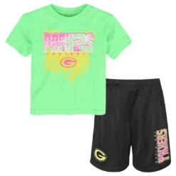 Packers Toddler Wave Runner Short Set