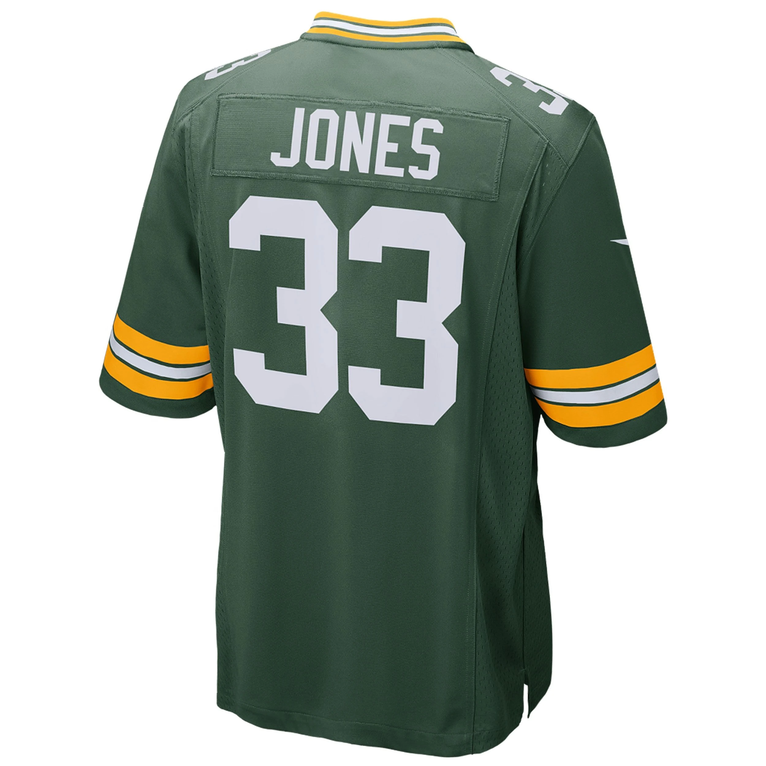 #33 Aaron Jones Home Youth Nike Game Jersey 7 #33 Aaron Jones Home Youth Nike Game Jersey - Image 5