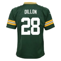 #28 A.J. Dillon Home Youth Nike Game Jersey -blazerathletic shop 4603176087 92 13 2500vbfvbxkira