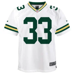 #33 Aaron Jones Away Youth Nike Game Jersey -blazerathletic shop 4603176088 61 13 a 2500eckdvkljcw