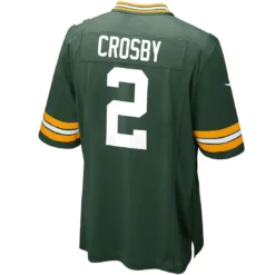 #2 Mason Crosby Home Youth Nike Game Jersey