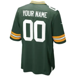 Packers Youth Nike Custom Home Game Jersey