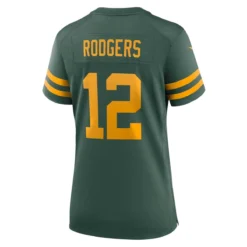 50s Classic Womens #12 Rodgers Nike Game Jersey -blazerathletic shop 5116710100 20 13 2500ijlztowpcs
