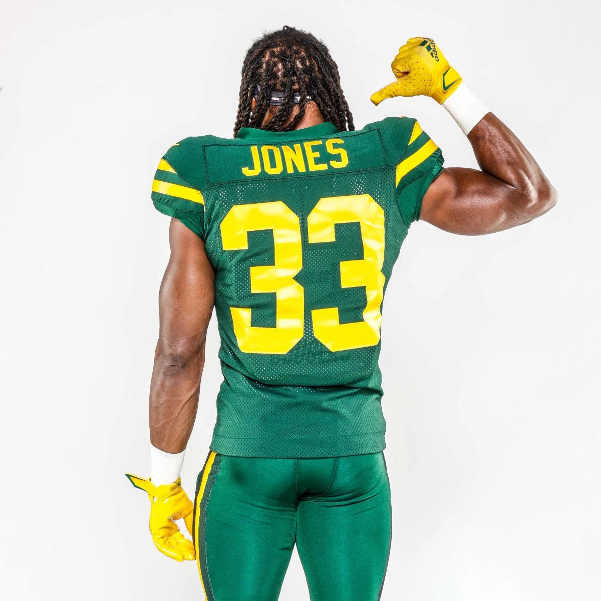 Packers 50s Classic Nike #33 Jones Game Jersey 5 Packers 50s Classic Nike #33 Jones Game Jersey - Image 3