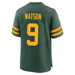 Packers 50s Classic Nike #9 Watson Game Jersey