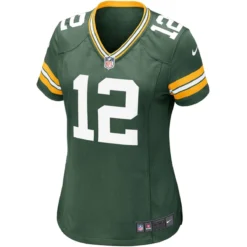 #12 Aaron Rodgers Home Womens Nike Game Jersey -blazerathletic shop 5502507019 18 13 a 2500mxibsjrgry