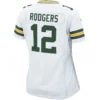 #12 Aaron Rodgers Away Womens Nike Game Jersey 2 #12 Aaron Rodgers Away Womens Nike Game Jersey -blazerathletic shop 5502507025 61 13 2500jfpiidxzrr