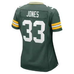 #33 Aaron Jones Home Womens Nike Game Jersey -blazerathletic shop 5502710113 92 13 a 2500wksgffjgpj