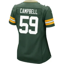 #59 Campbell Home Womens Nike Game Jersey