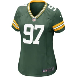#97 Kenny Clark Home Womens Nike Game Jersey -blazerathletic shop 5502710123 92 13 a 2500pnenzeckzu