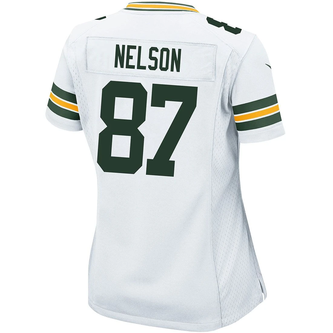 #87 Jordy Nelson Away Womens Nike Game Jersey 9 #87 Jordy Nelson Away Womens Nike Game Jersey - Image 7