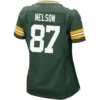 #87 Jordy Nelson Home Womens Nike Game Jersey -blazerathletic shop 5502710135 92 13 2500fcypgmmgjj